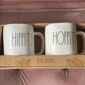 Rae Dunn Hippity Hoppity Mug Set